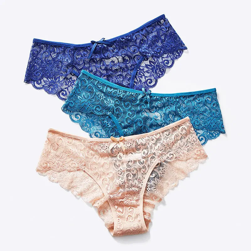 European and American hot-selling lace splicing sexy panties one-piece seamless women's underwear briefs Alice Thong