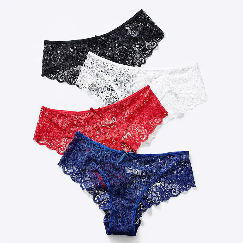 European and American hot-selling lace splicing sexy panties one-piece seamless women's underwear briefs Alice Thong