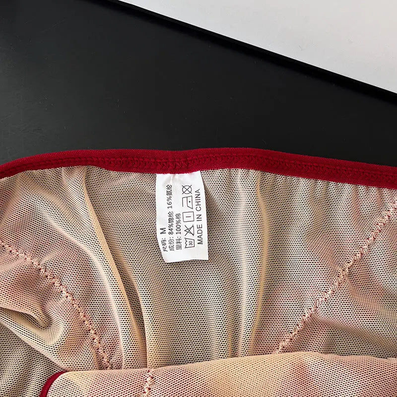 French-style sexy lace women's thongs - high-quality mesh panties, breathable and comfortable 我的商店
