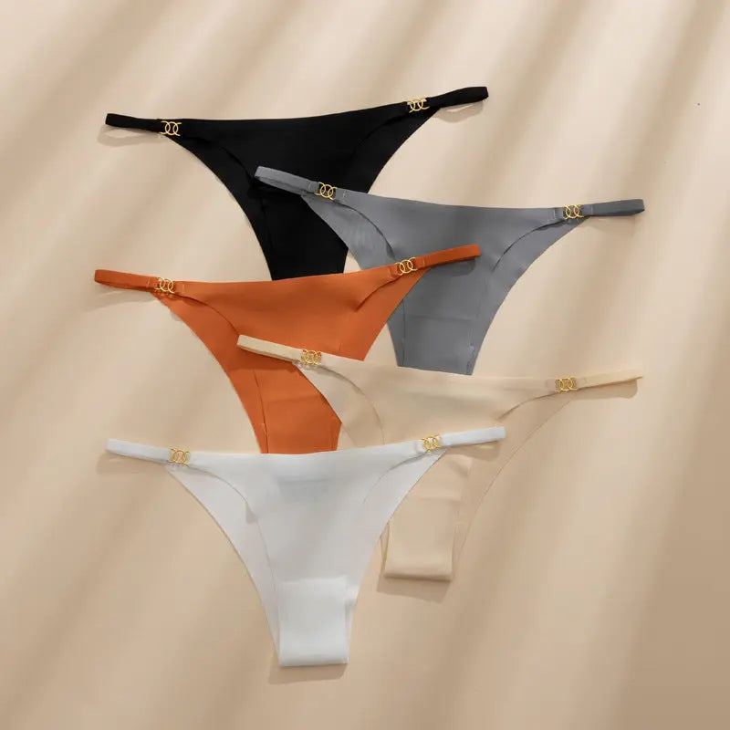 Hot sale briefs seamless sports briefs for women comfortable thin straps sexy thin European and American briefs Alice Thong