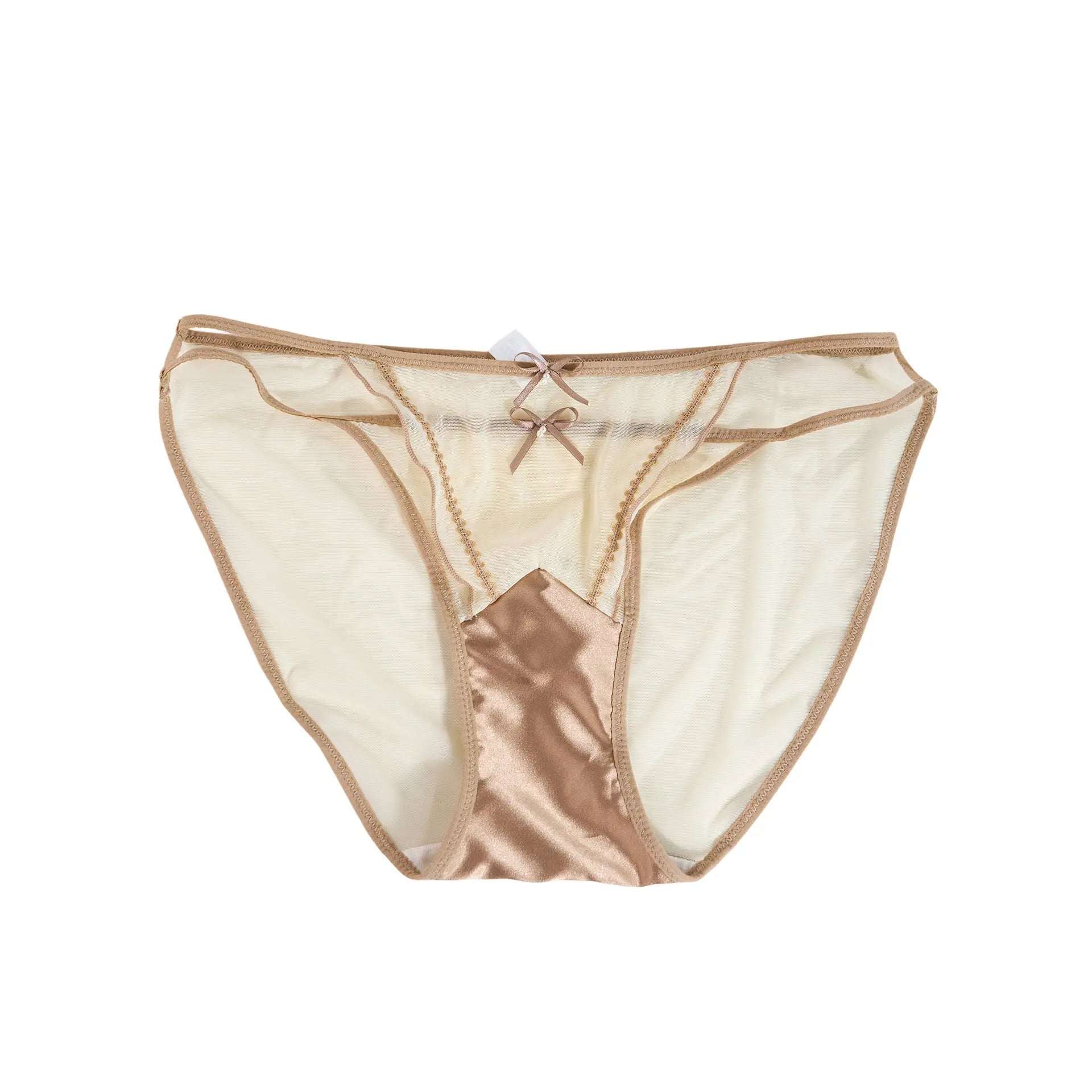 Lace temptation pure desire panties women breathable not stuffy sexy mesh bow women's panties low rise briefs Alice Thong