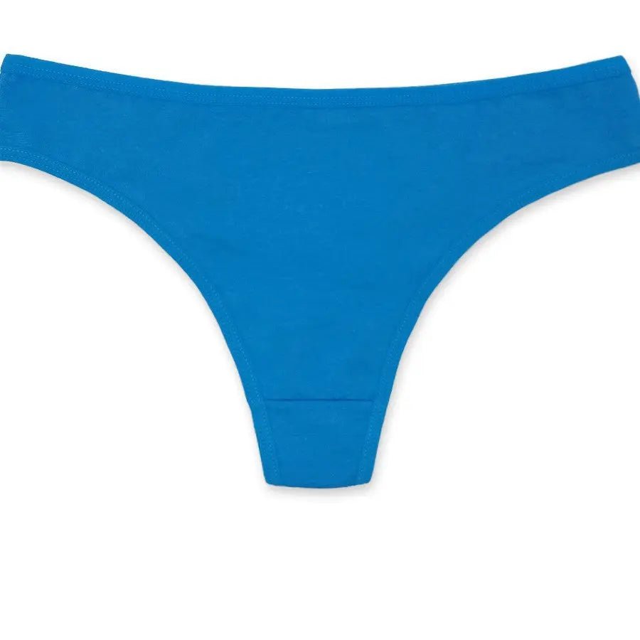 New women's underwear manufacturer supply, cotton solid color women's thong, cross-border women's T-pants - Alice Thong