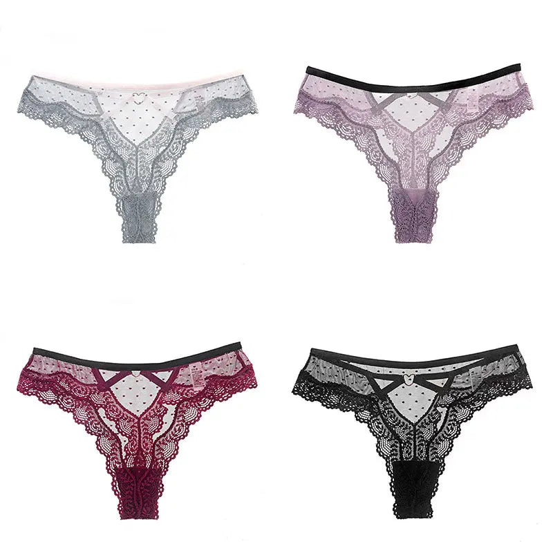 Sexy Lace Thong Panties,Irresistible Allure for Women, Perfect Blend of Comfort and Sensuality 我的商店