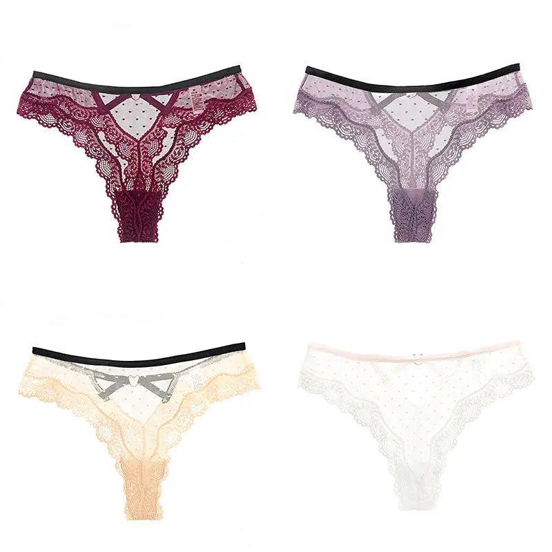 Sexy Lace Thong Panties,Irresistible Allure for Women, Perfect Blend of Comfort and Sensuality 我的商店