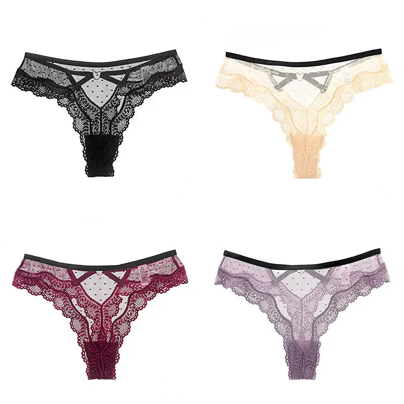 Sexy Lace Thong Panties,Irresistible Allure for Women, Perfect Blend of Comfort and Sensuality 我的商店