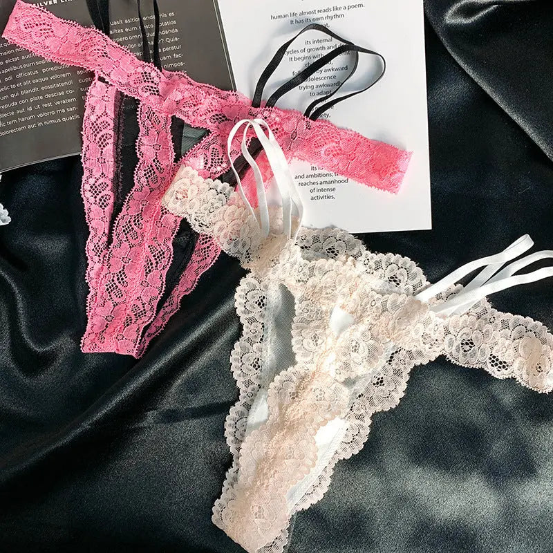 Women's Sexy Thongs & Lace Panties - Seductive, Feminine Underwear Collection for You 我的商店